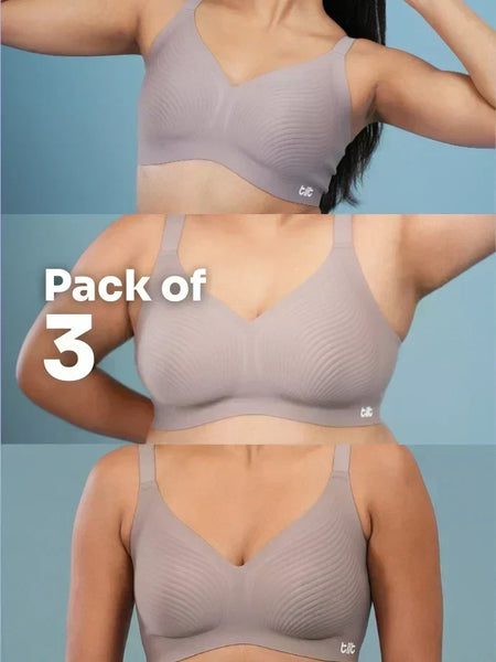 Coco Wave Bra - 3 Pack