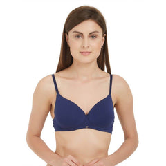 SOIE Woman - Semi/Medium Coverage Padded Non Wired T-shirt Bra(PACK OF 2) - -for Women