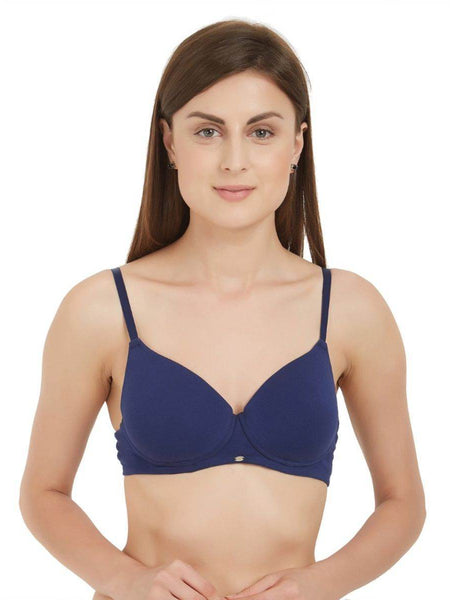 SOIE Woman - Semi/Medium Coverage Padded Non Wired T-shirt Bra(PACK OF 2) - -for Women
