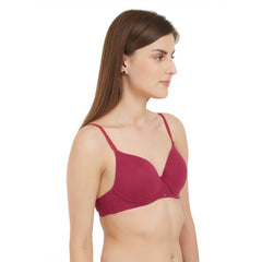 SOIE Woman - Semi/Medium Coverage Padded Non Wired T-shirt Bra(PACK OF 2) - -for Women