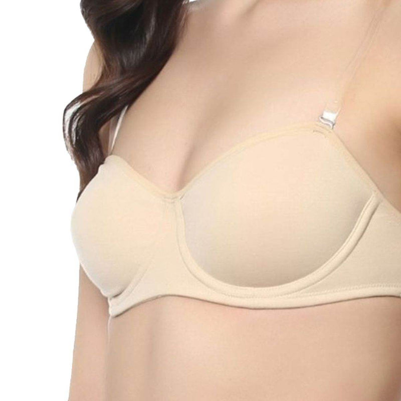 SOIE Woman - Medium Coverage Non Padded Non Wired Multiway Bra (PACK OF 2) - Bra -for Women