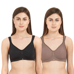 SOIE Woman - Full Coverage Minimizer Non Padded Non Wired Bra - Bra -for Women