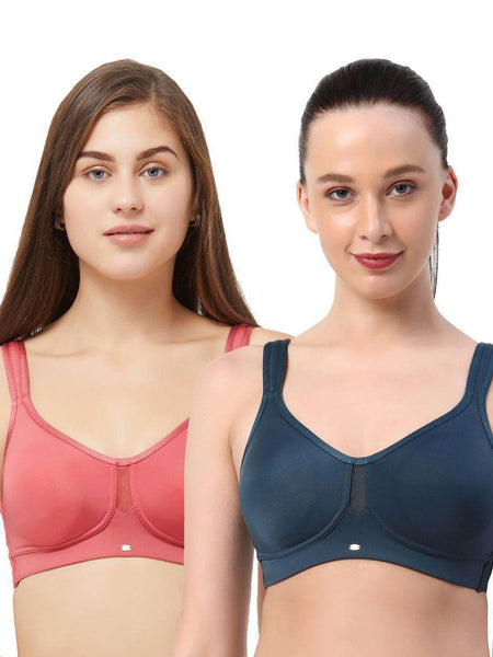SOIE Woman - Full Coverage Minimizer Non Padded Non Wired Bra - Bra -for Women