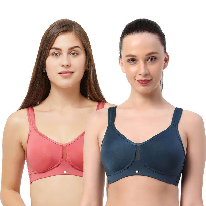 SOIE Woman - Full Coverage Minimizer Non Padded Non Wired Bra - Bra -for Women