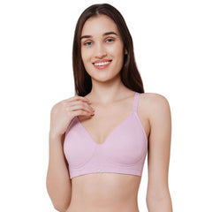 SOIE Woman - Non padded Non wired full coverage T-shirt Bra Combo - -for Women