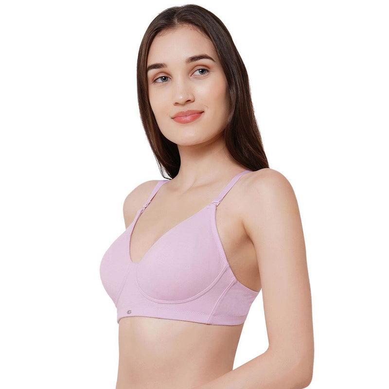 SOIE Woman - Non padded Non wired full coverage T-shirt Bra Combo - -for Women