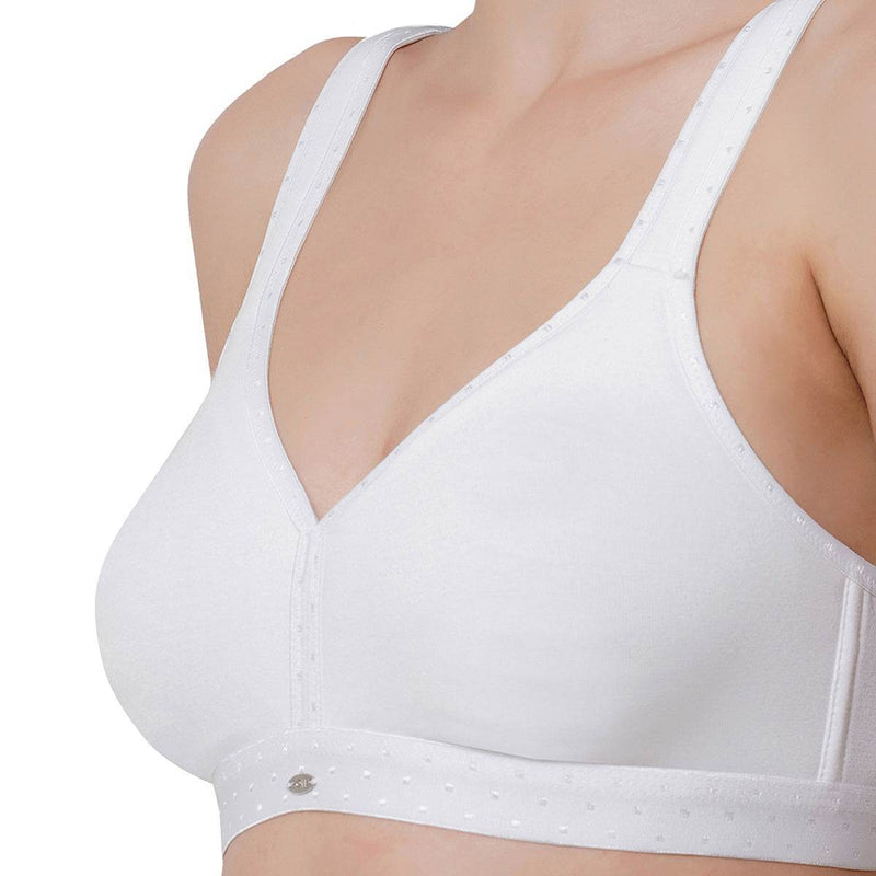 SOIE Woman - Non padded Non wired full coverage T-shirt Bra Combo - -for Women