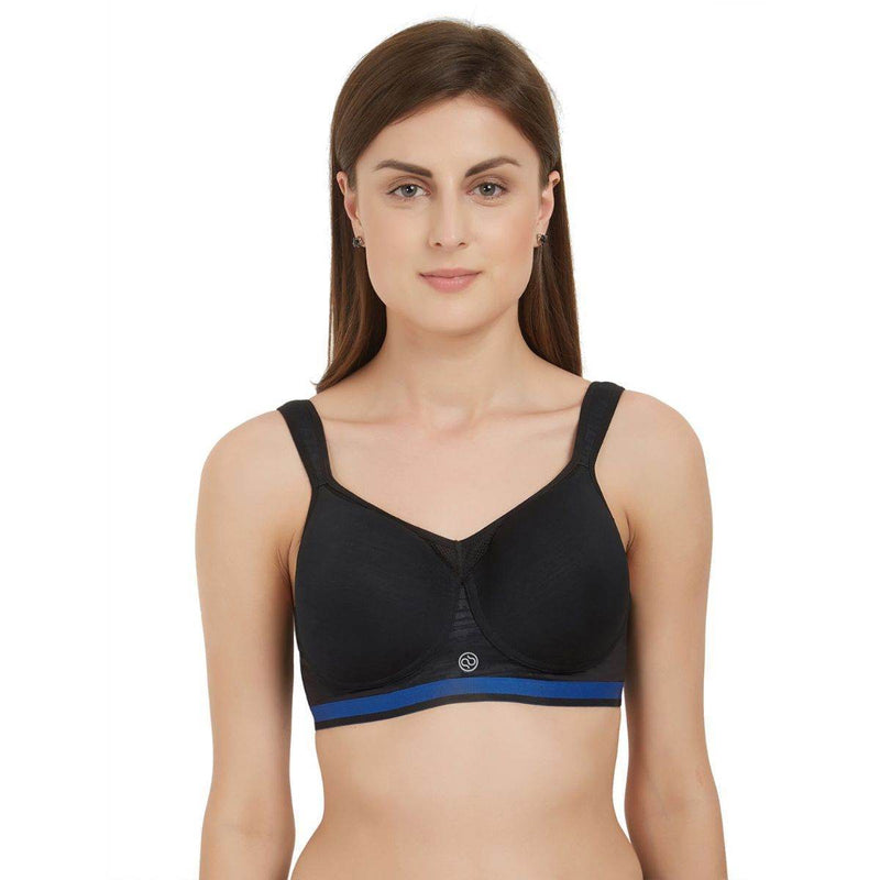 SOIE Woman - Full Coverage High Impact Padded Non Wired Sports Bra (Pack of 2) - Bra -for Women