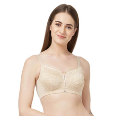 SOIE Woman - Full Coverage Non Padded Non Wired Lace Bra Combo - Bra -for Women
