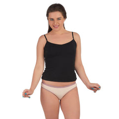 SOIE Woman - Cotton spandex detachable straps Camisole - Camisole -for Women