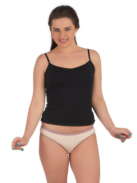 SOIE Woman - Cotton spandex detachable straps Camisole - Camisole -for Women