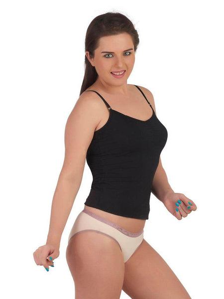 SOIE Woman - Cotton spandex detachable straps Camisole - Camisole -for Women