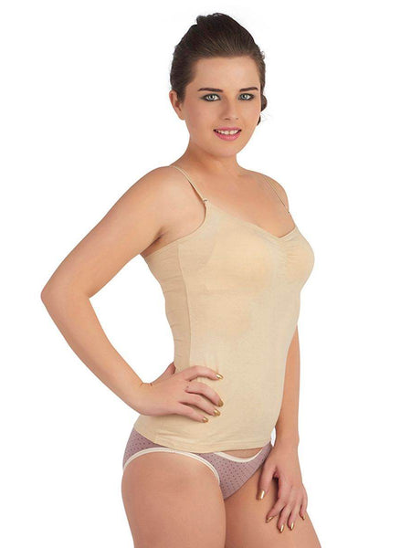 SOIE Woman - Cotton spandex detachable straps Camisole - Camisole -for Women