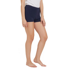 SOIE Woman - Solid Cotton Spandex Cycling Shorts - -for Women