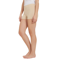 SOIE Woman - Solid Cotton Spandex Cycling Shorts - -for Women