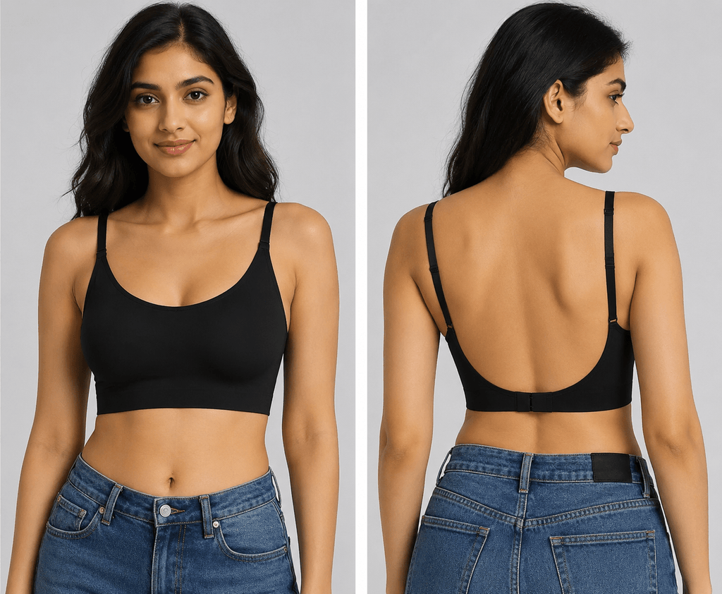Low Back Multiway Padded Seamless Bra