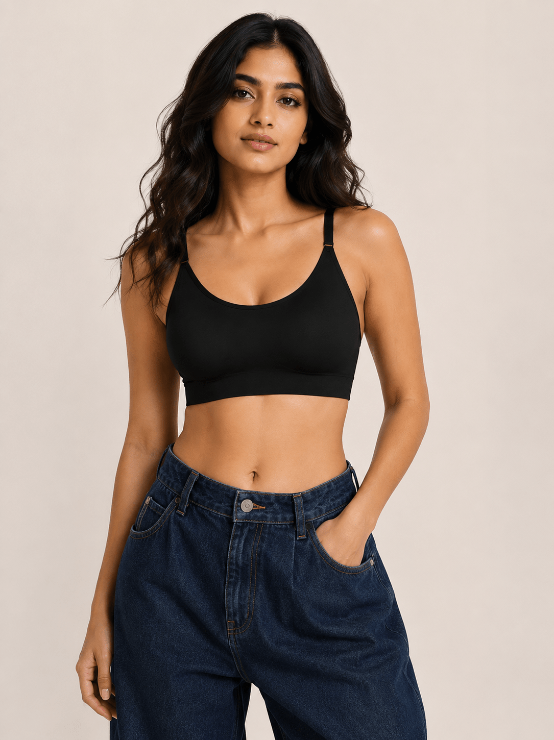 Low Back Multiway Padded Seamless Bra