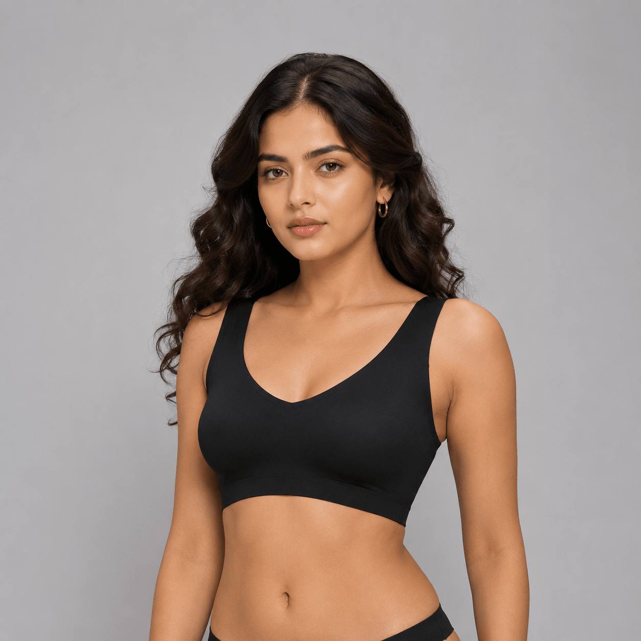 Ultra Soft Full Coverage Removable Cups Bra
