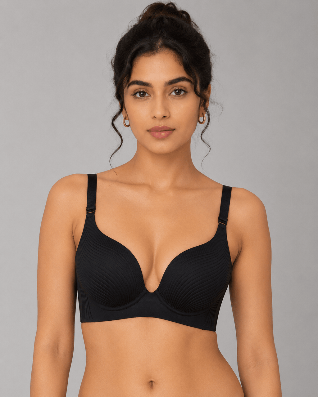 Seamless Thin Padded Push Up Bra
