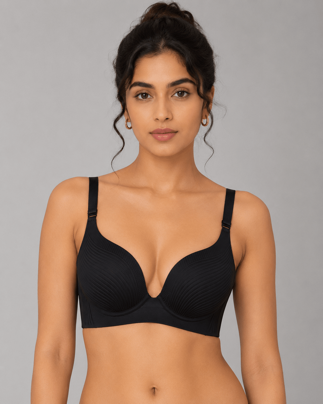Seamless Thin Padded Push Up Bra