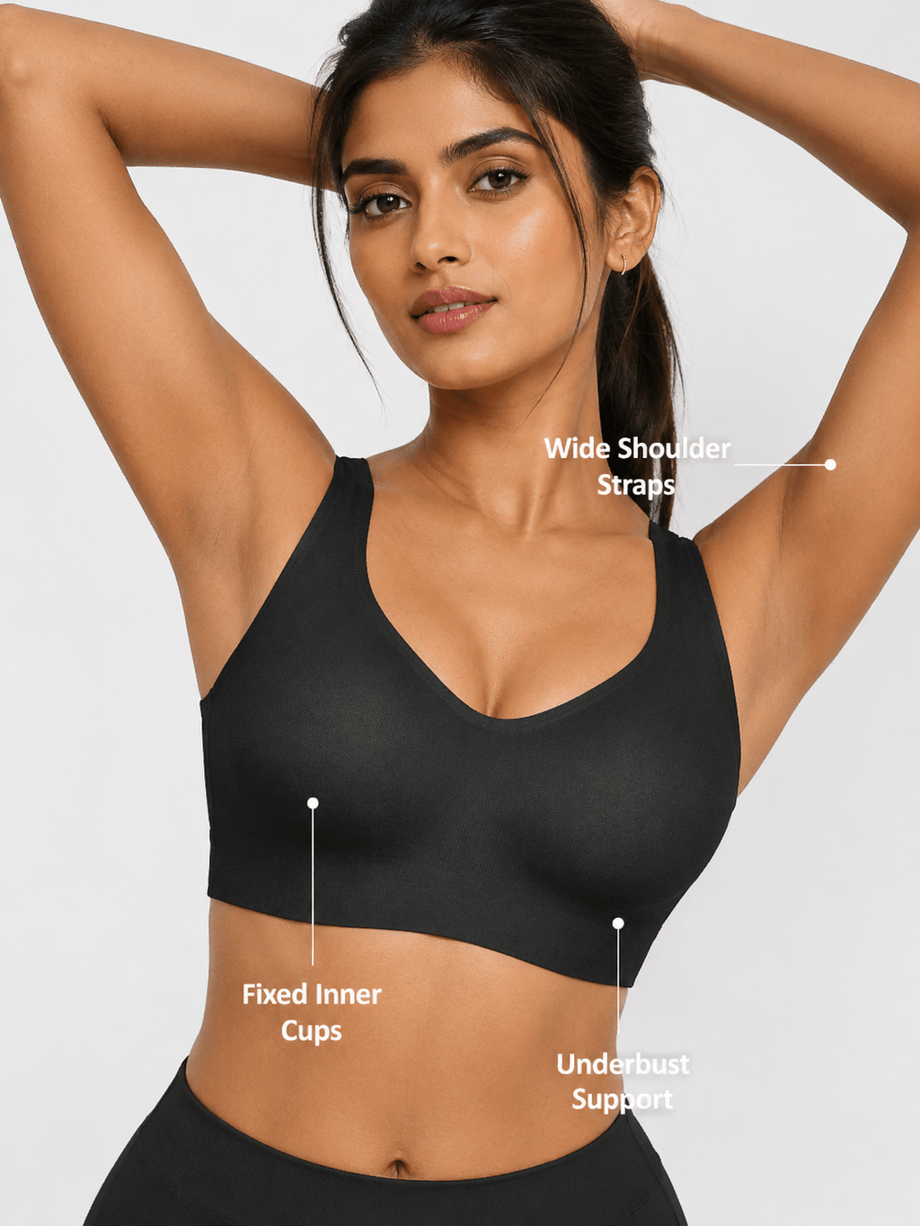 Seamless Daily Comfort Wireless Bra