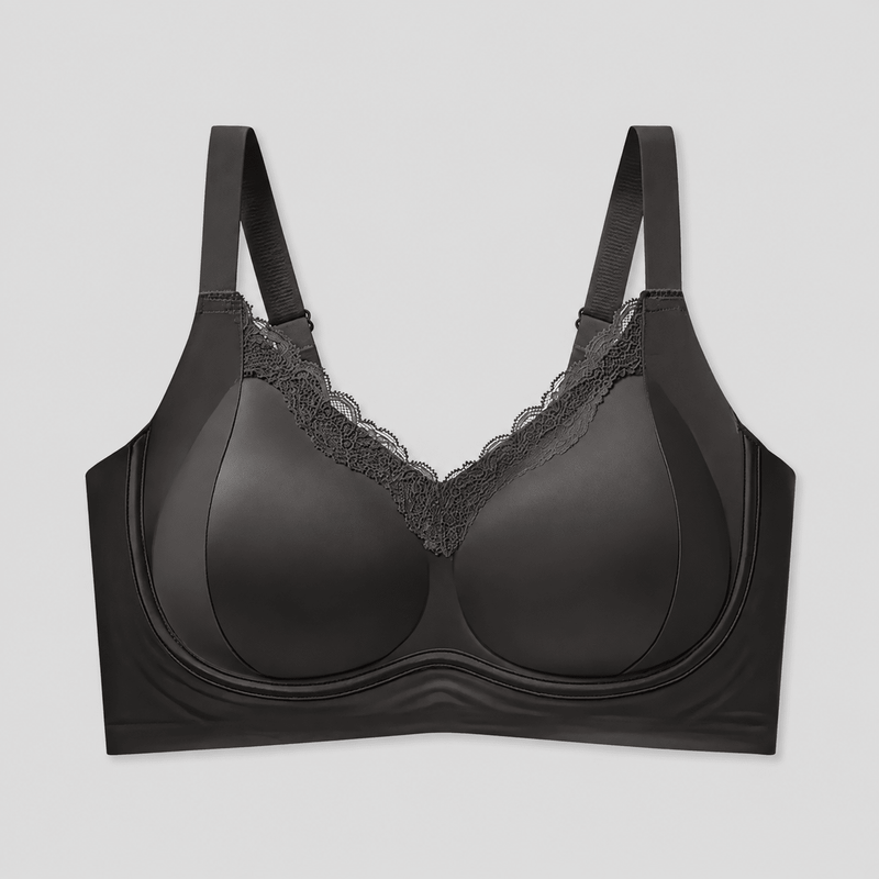 Wirefree padded full coverage Lace Bra
