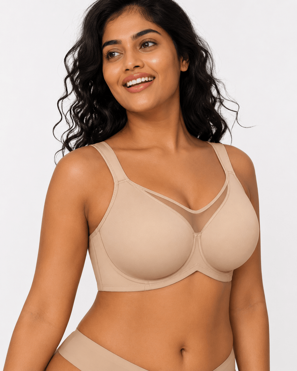 Full Coverage Underwire Minimizer Bra