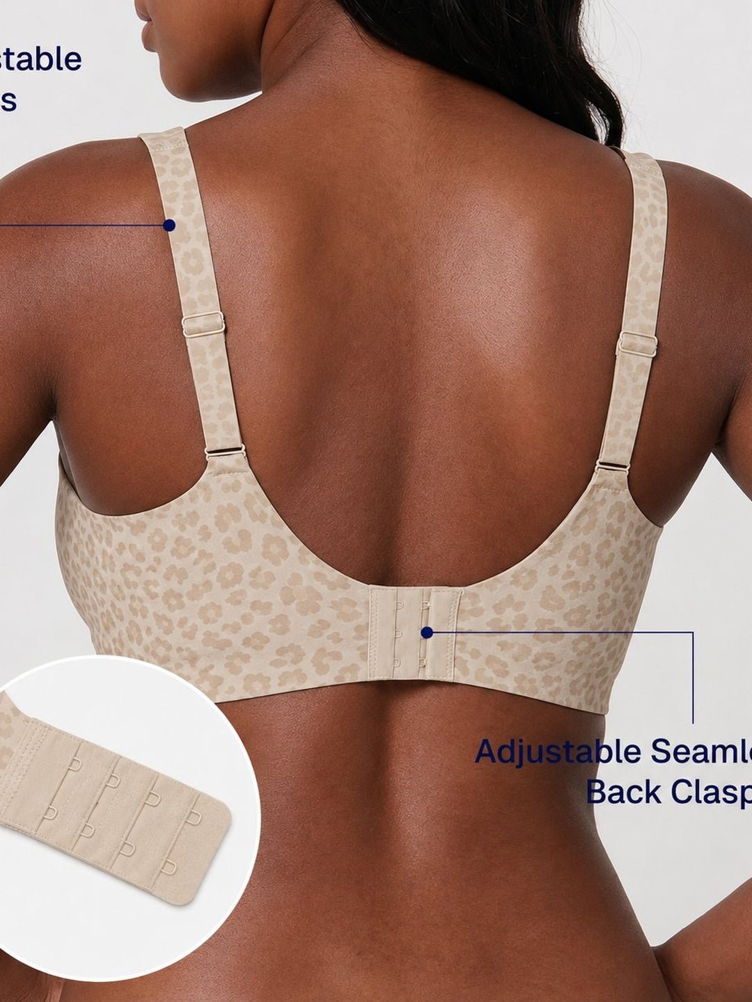 Seamless Wireless Push-Up Bra