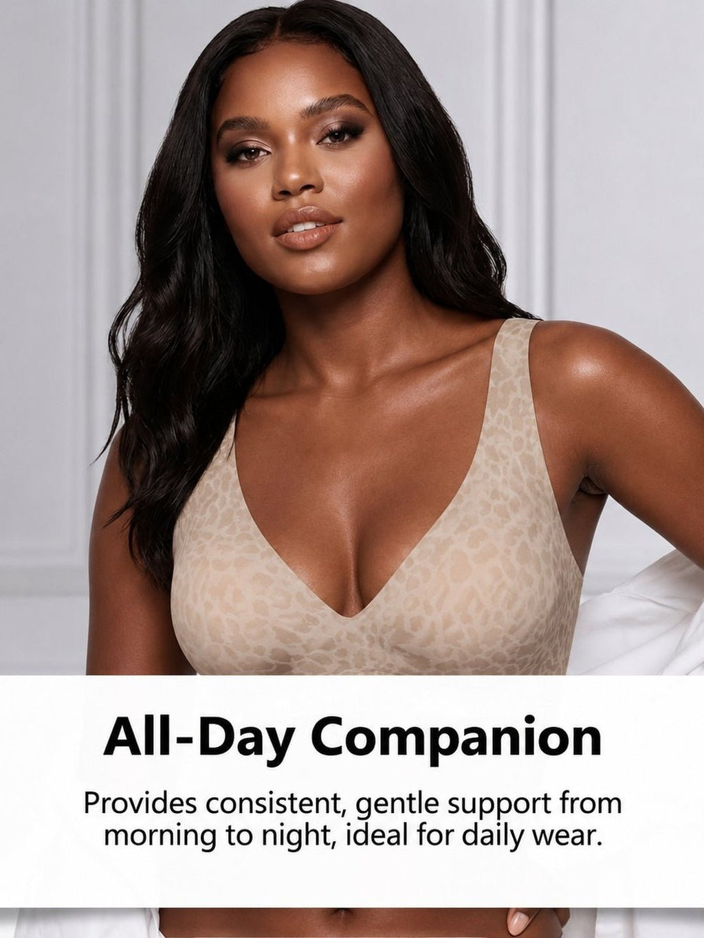 Seamless Wireless Push-Up Bra