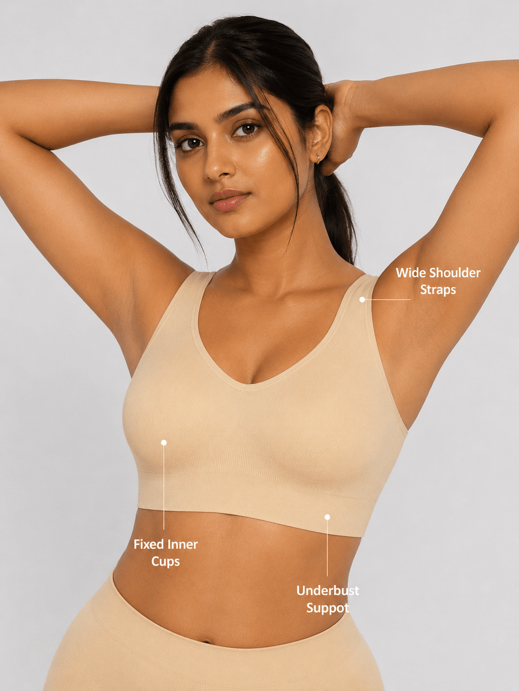 Seamless Daily Comfort Wireless Bra