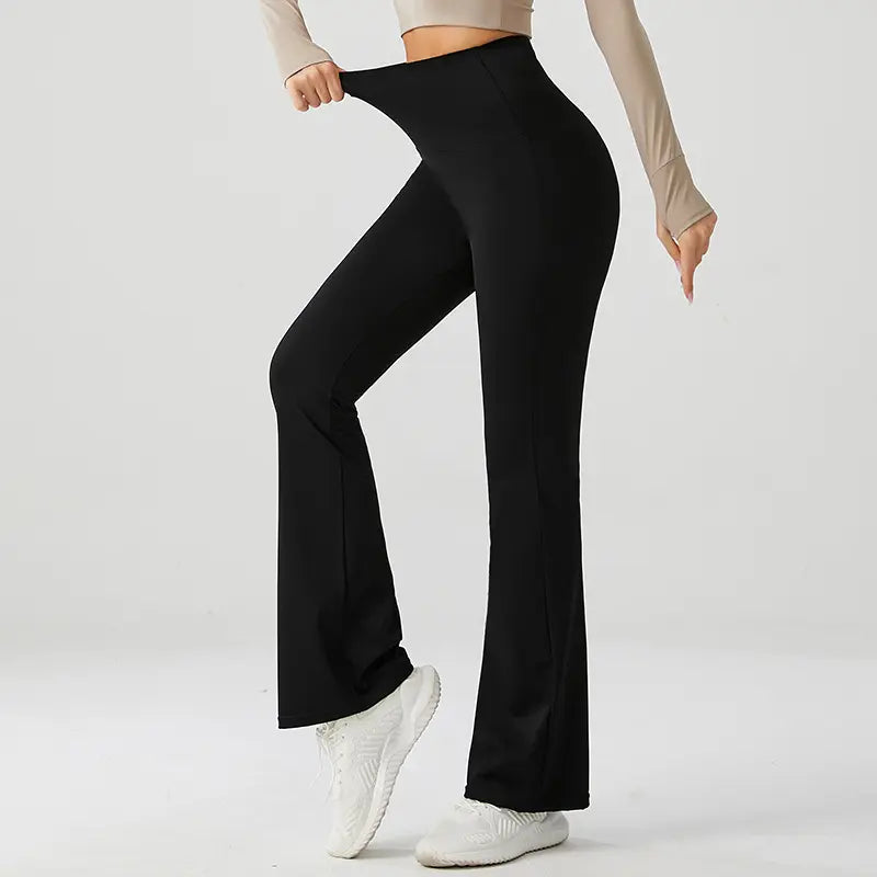 Chic_Black_Flared_Yoga_Pants