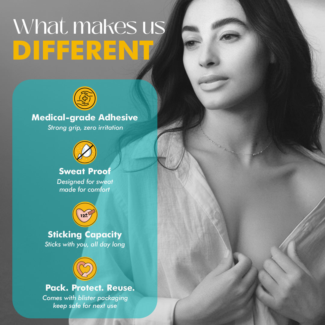 Breast Pasties + Reusable Nipple Cover