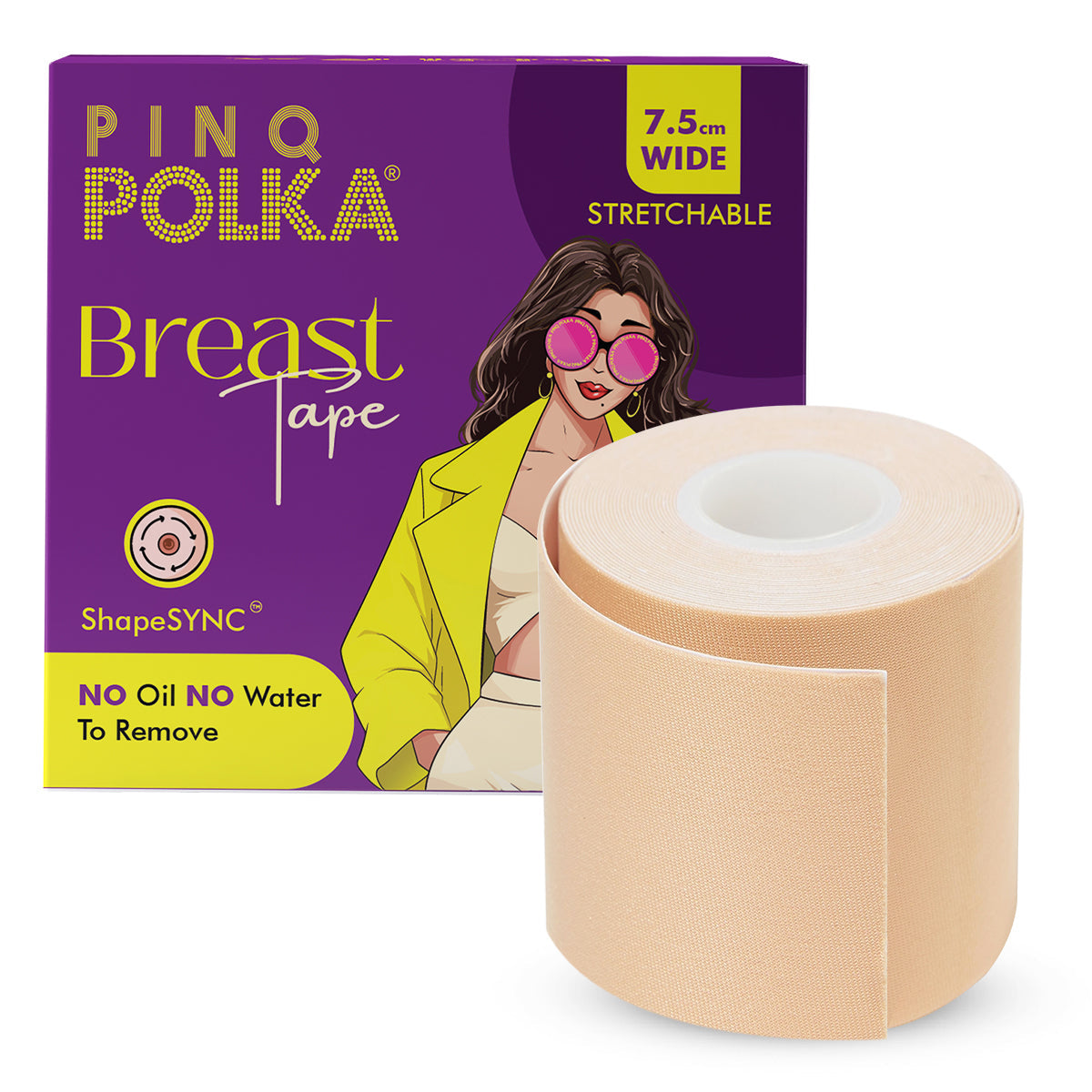 Breast Pasties & Tape (Free 5 pairs of Nipple Pasties)