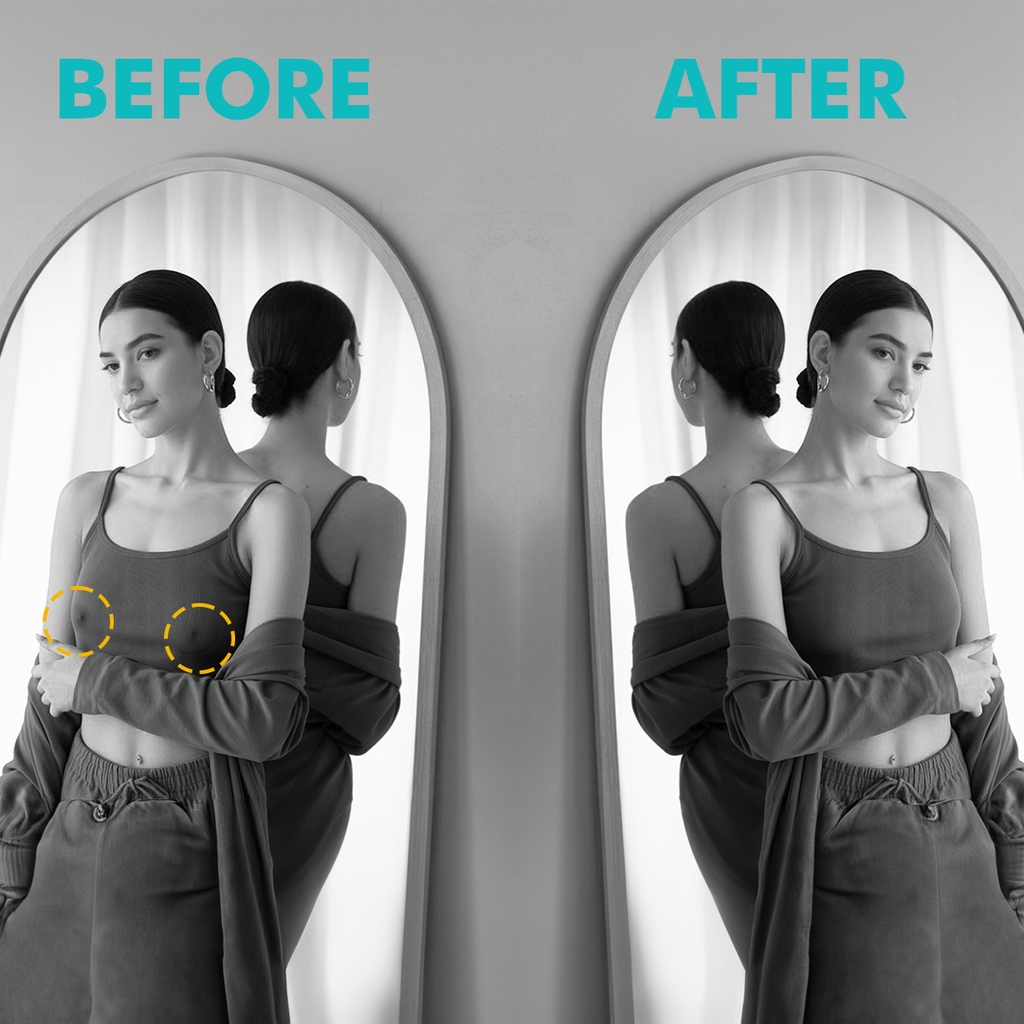 Breast Lift Tape & Nipple Pasties X Reusable Nipple Cover