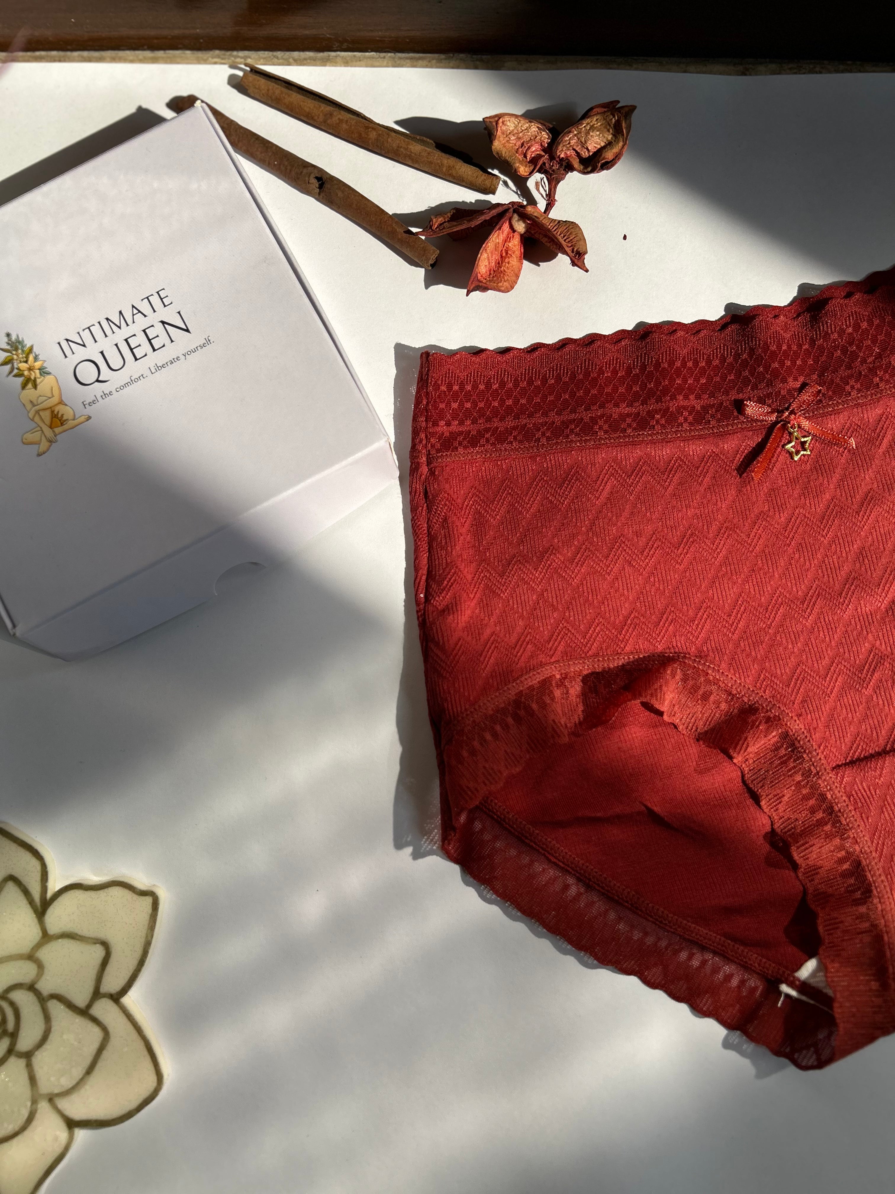 Lacy CornSilk Briefs – Breathes With You. Soft on Skin. Kind to Earth.