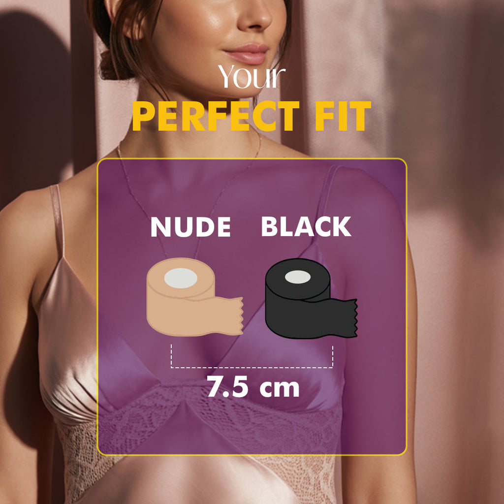 Breast Lift Tape & Nipple Pasties X Reusable Nipple Cover