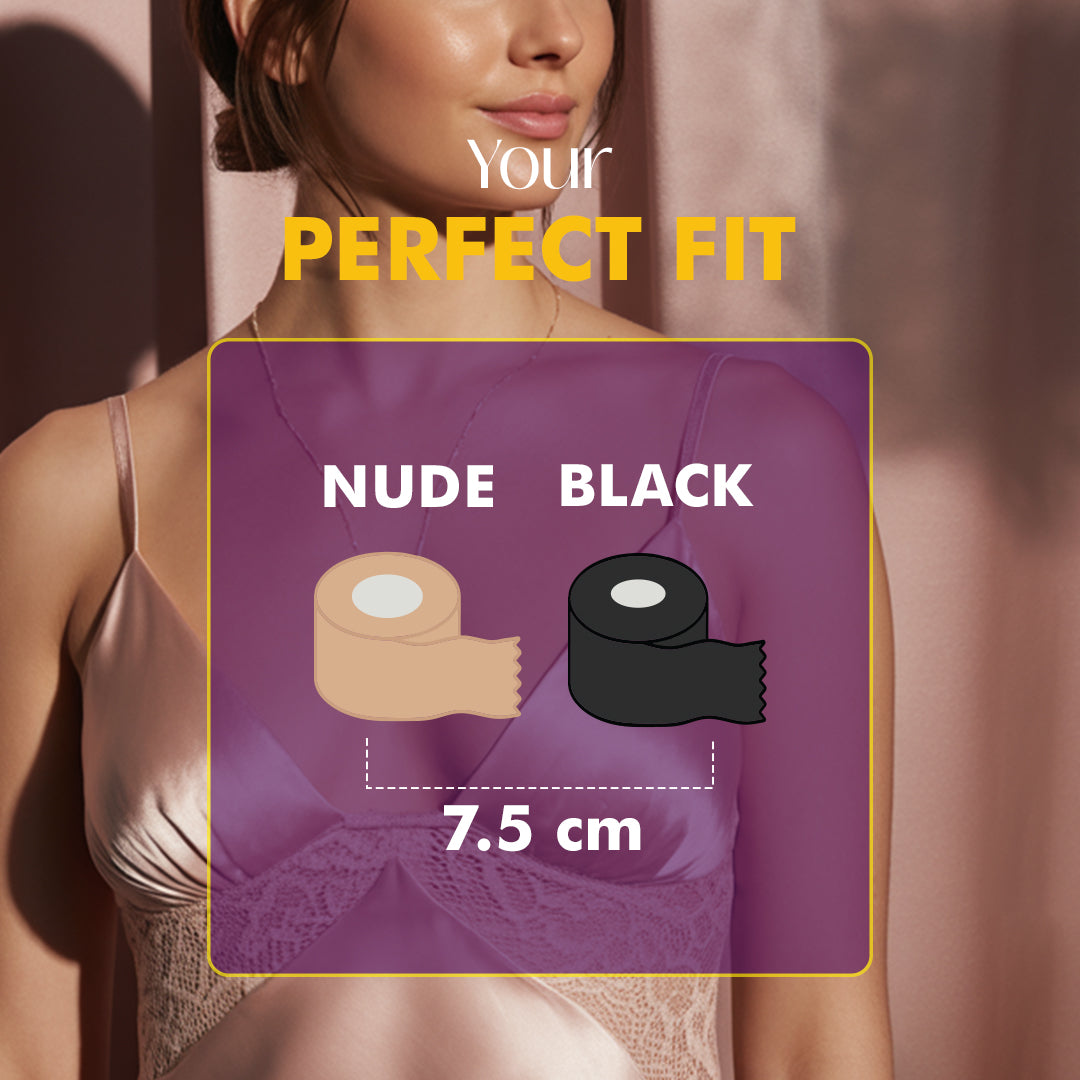 Breast Lift Tape & Nipple Pasties X Reusable Nipple Cover