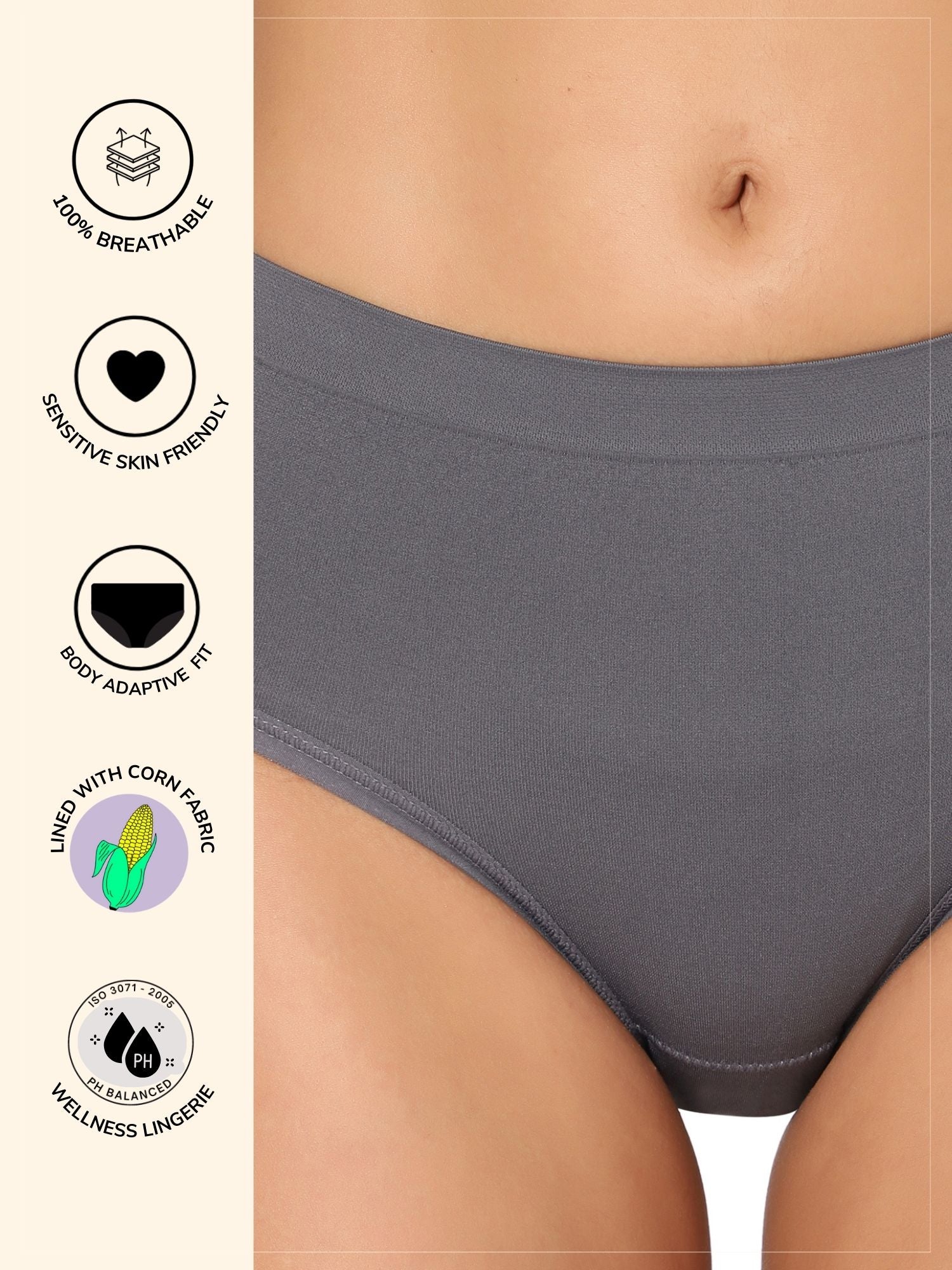 The Ashen Hipster Set (Black & Charcoal Grey)