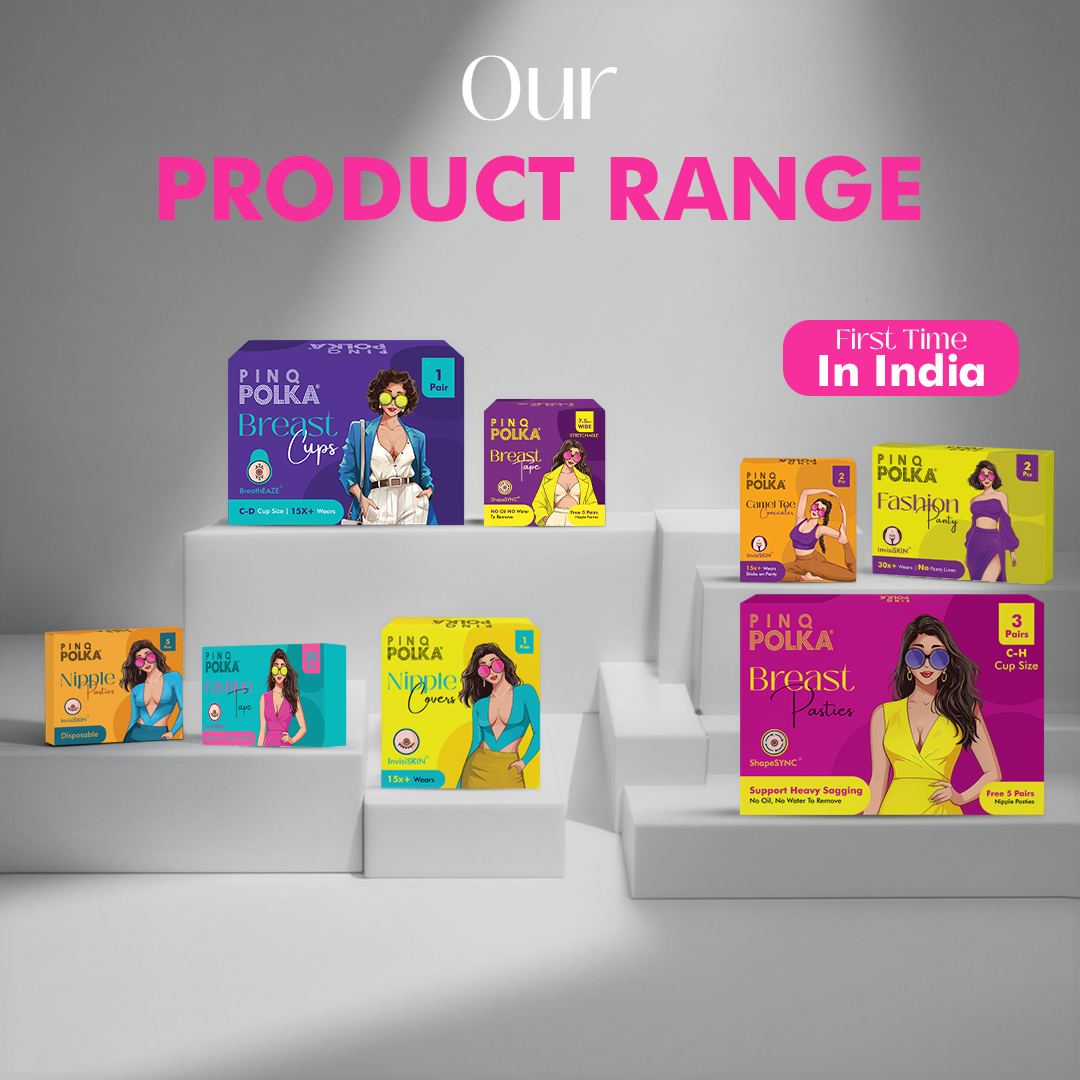 Breast Lift Tape & Nipple Pasties X Reusable Nipple Cover