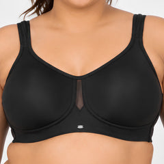 Full Coverage Minimiser Bra with High Waist Brief Set