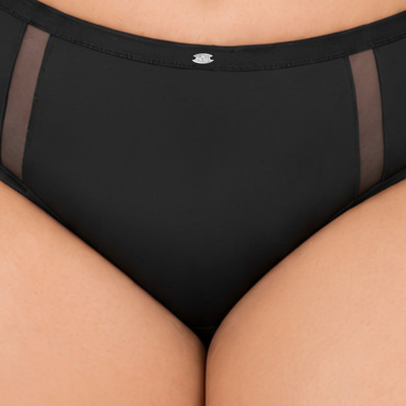 Full Coverage Minimiser Bra with High Waist Brief Set
