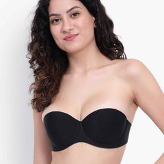Medium Coverage Heavily Padded Bandeau Bra