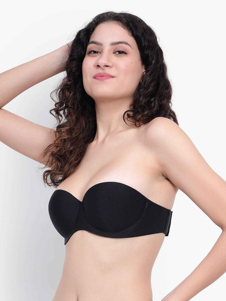 Medium Coverage Heavily Padded Bandeau Bra