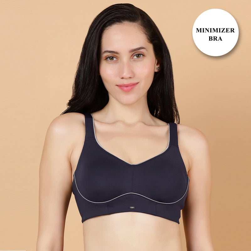 Non Padded Non Wired Full Coverage Minimizer Bra