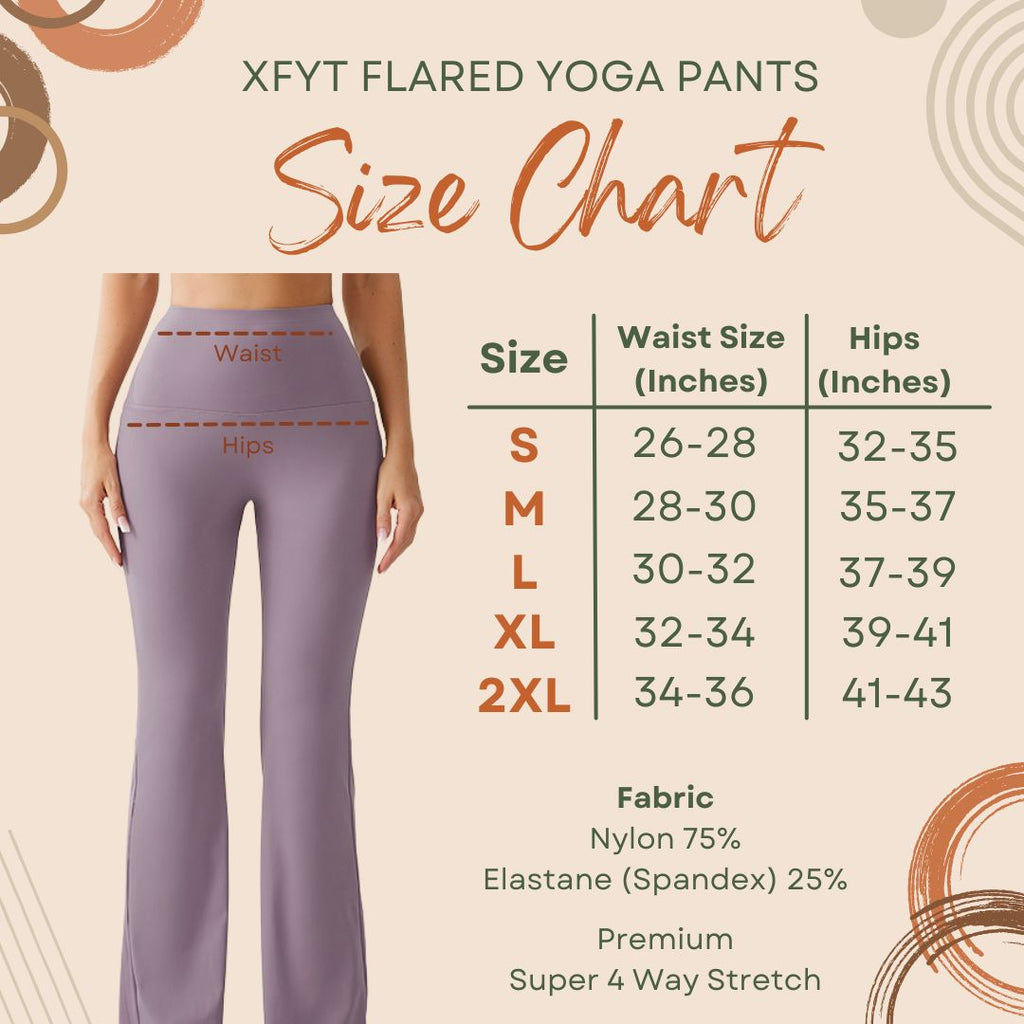 Dreamy Lavender Flare Yoga Pants