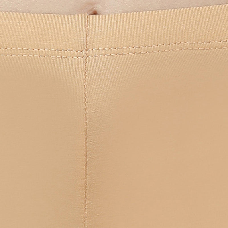 Solid Cotton Spandex Cycling Shorts