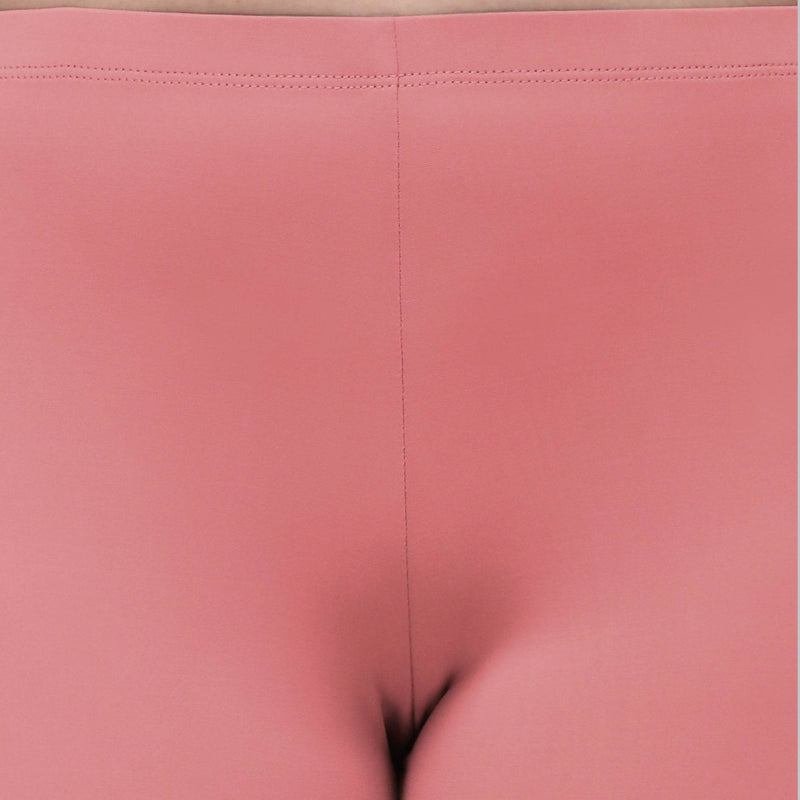 SOIE Woman - Solid Polyamide Spandex Knee Length Cycling Shorts - Cycling Shorts -for Women