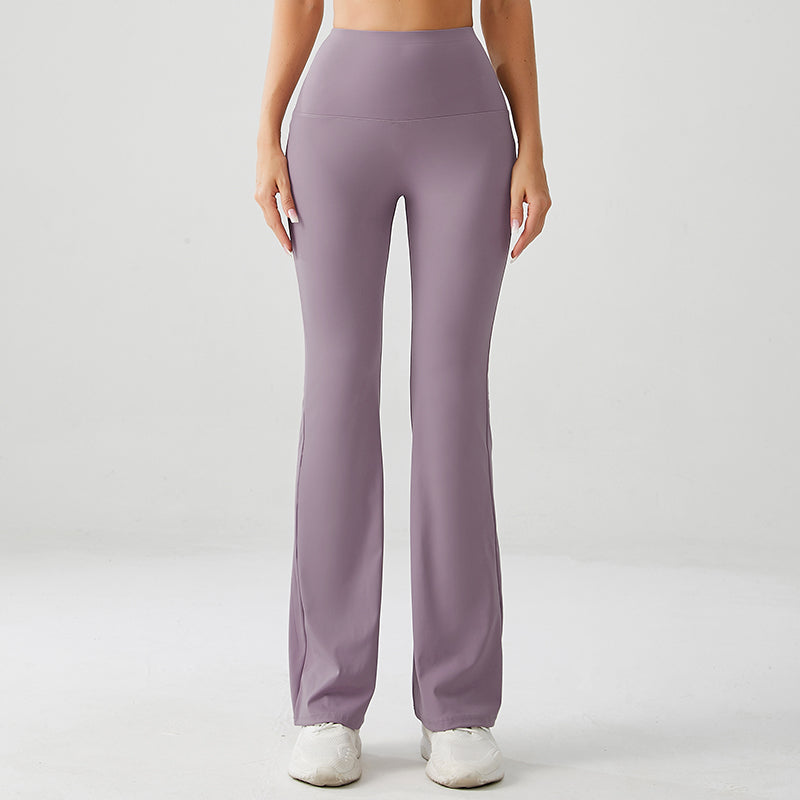 Dreamy Lavender Flare Yoga Pants