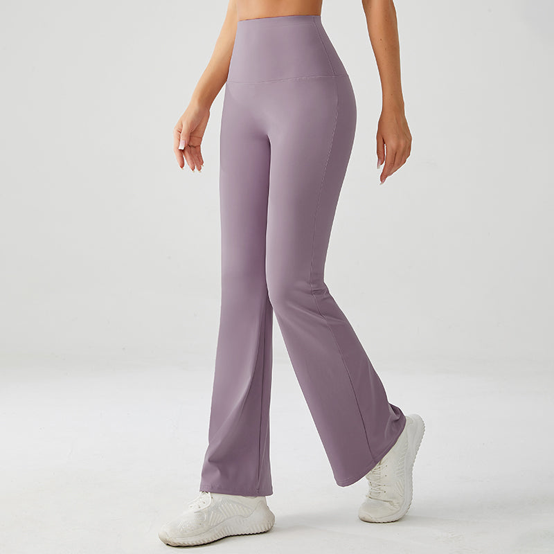 Dreamy Lavender Flare Yoga Pants