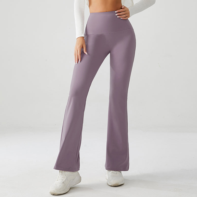 Dreamy Lavender Flare Yoga Pants